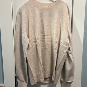 Women’s Crewneck Sweater in Light Beige